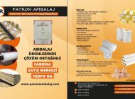 PATRON AMBALAJ; AMBALAJ VE PAKETLEME ÜRÜNLERİNDE SİZE ÖZEL ÇÖZÜMLER ÜRETİYOR