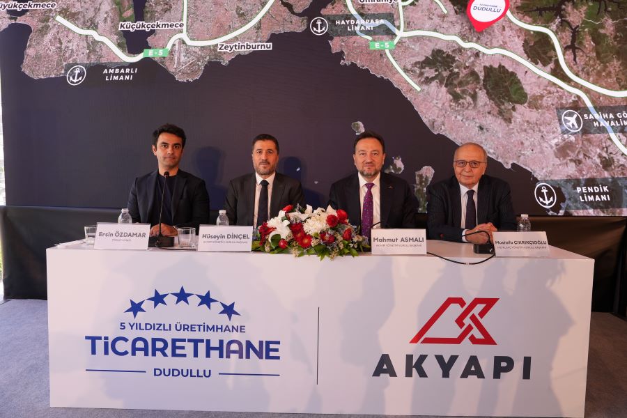 AKYAPI EN BÜYÜK ‘TİCARETHANE ’PROJESİNİ DUDULLU’DA HAYATA GEÇİRİYOR