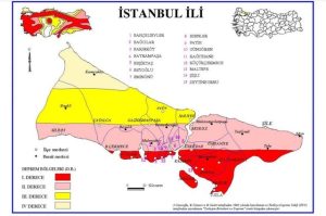 İSTANBUL’DA DEPREM RİSKİ EN ÇOK VE EN AZ OLAN YERLER