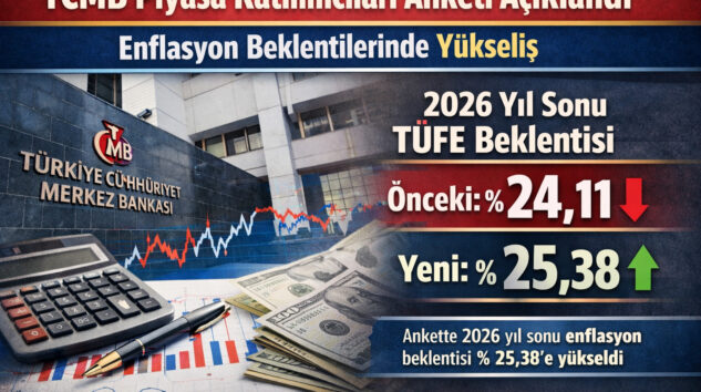 ENFLASYON BEKLENTİLERİNDE YUKARI REVİZYON