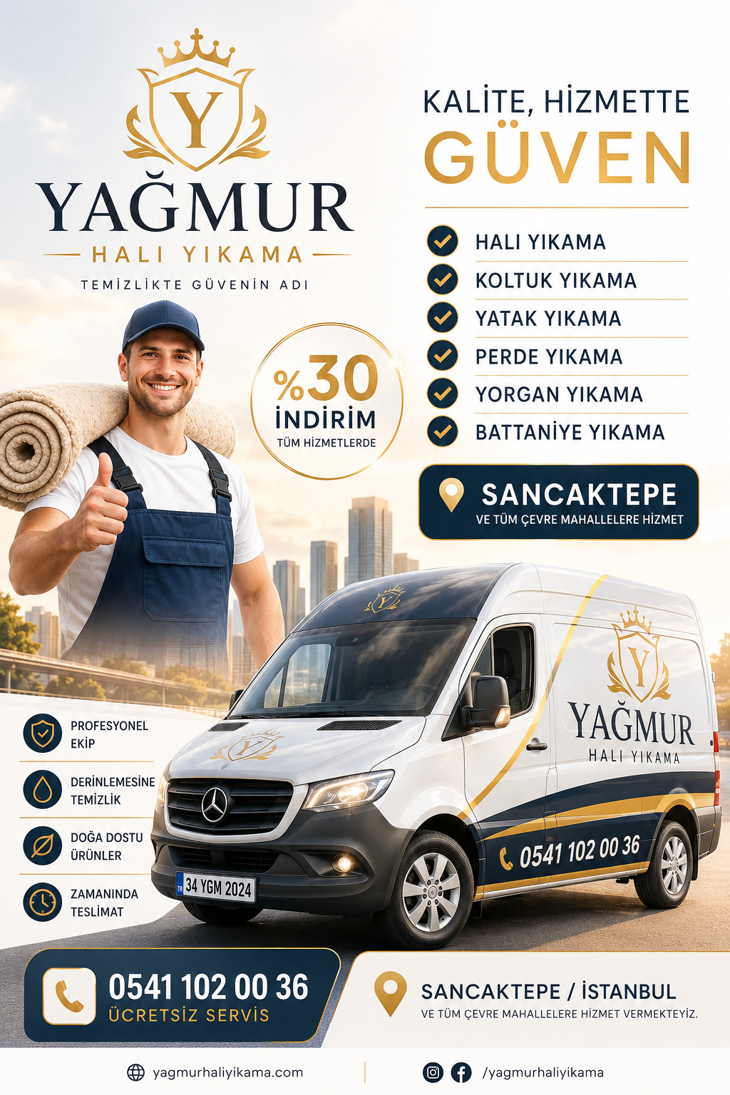 SANCAKTEPE’DE PROFESYONEL HALI TEMİZLİĞİNİN ADRESİ